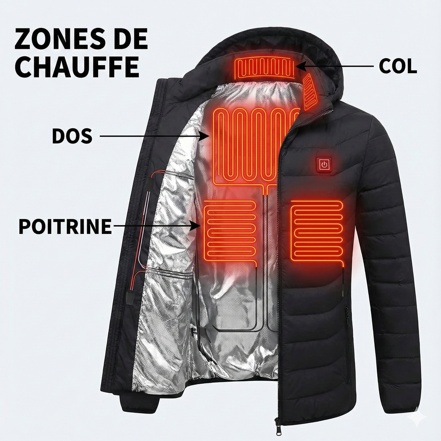 Veste Chauffante Thermotech™